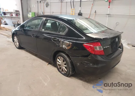 2012 Honda Civic Ex z USA, uszkodzony, nr VIN 2HGFB2F84CH555712
